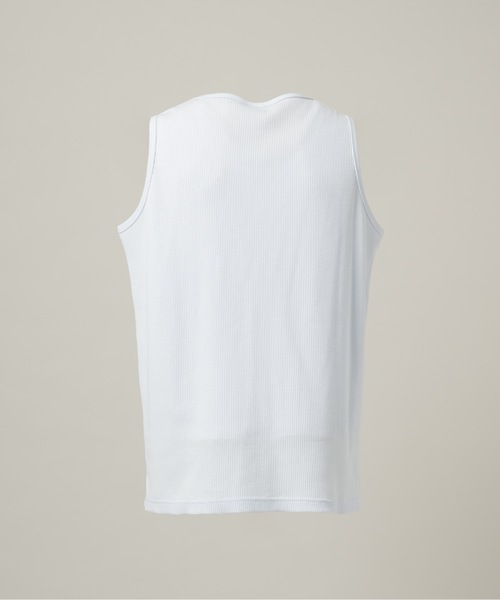 Casper John（キャスパージョン） タンクトップ Layered waffle tank