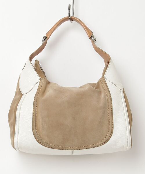 トッズ　 レザー ハンドバッグ　ベージュ TOD'S（トッズ） ハンドバッグ - ベージュ レディース : ZOZOTOWN