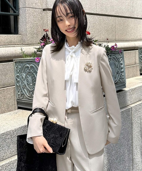 「RUIRUE BOUTIQUE」 パンツスーツ S ブラック レディース_画像4