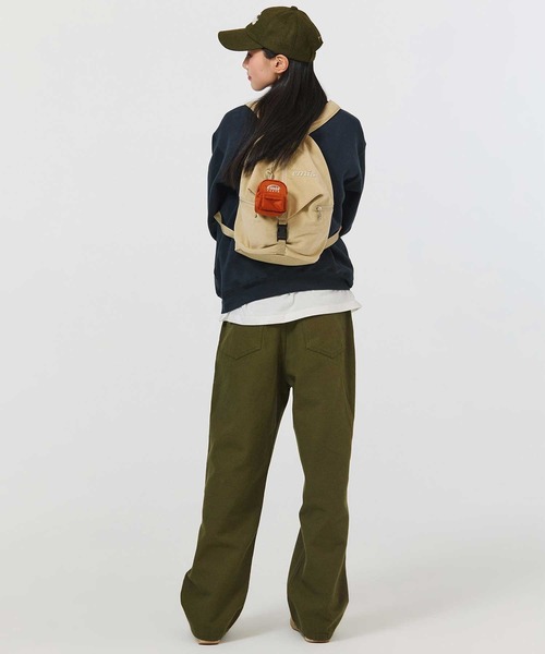 emis デイバック リュック CORDUROY CONVERTIBLE BACKPACK レディース