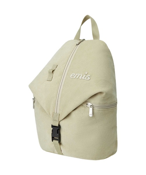 emis デイバック リュック CORDUROY CONVERTIBLE BACKPACK レディース