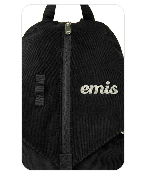 emis デイバック リュック CORDUROY CONVERTIBLE BACKPACK レディース