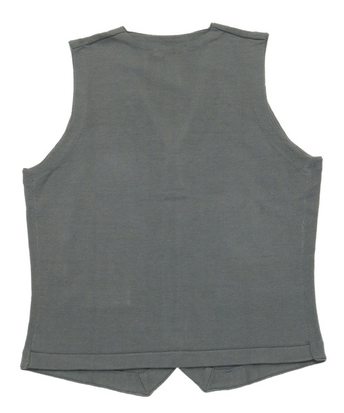 「Pitta Re:)」 ニットベスト LL グレー メンズ_画像2