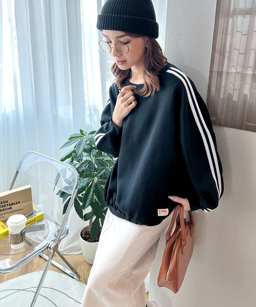 [Java] тренировочный cut and sewn SMALL лиловый женский 