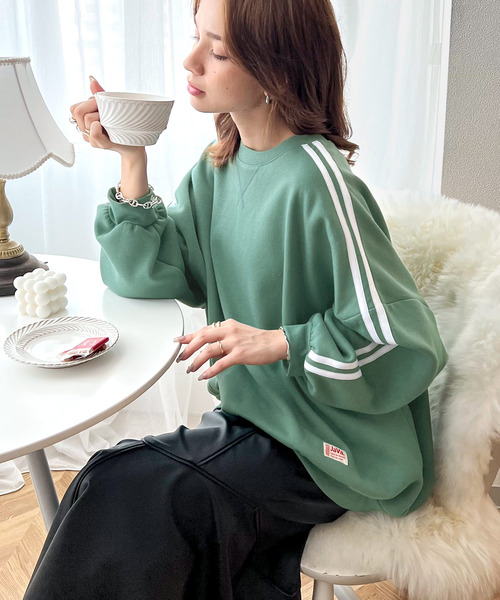 [Java] тренировочный cut and sewn SMALL лиловый женский 