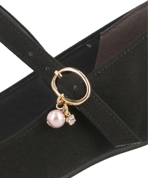 「ASBee」 「METAL ROUGE」パンプス 23.0cm ブラック レディース_画像9