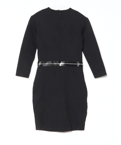 「McQ」 長袖ワンピース X-SMALL ブラック レディース_画像2