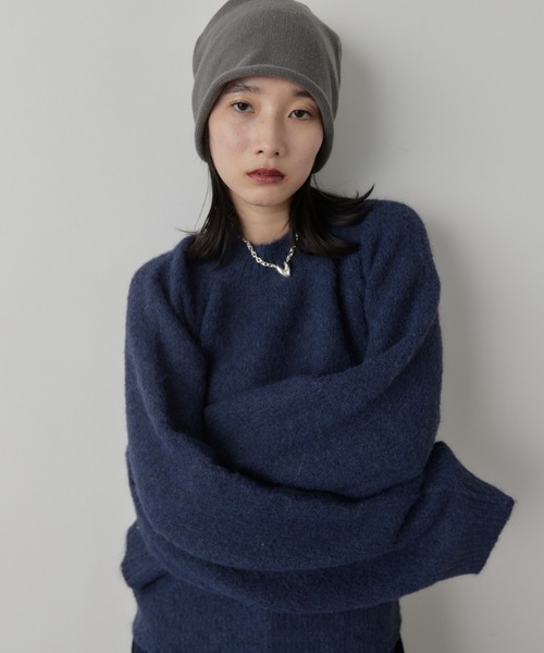 HANNE ニット セーター モヘアライクニットプルオーバー レディース