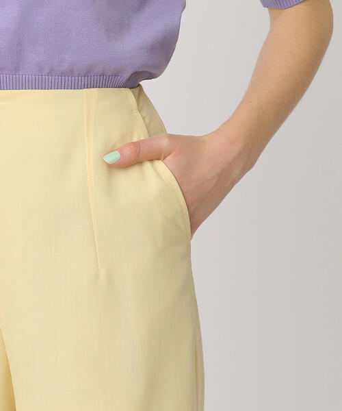 「BACCA」 パンツ 34 イエロー レディース_画像3