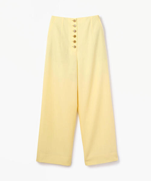 「BACCA」 パンツ 34 イエロー レディース_画像8