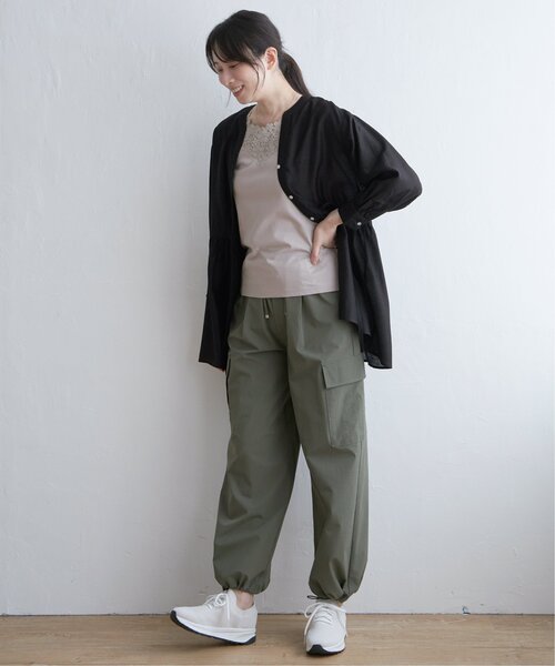 「ikka」 7分袖ブラウス M ブルー レディース_画像8