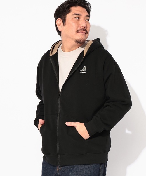 コンバースパーカー marukawa｜CONVERSE コンバース パーカー メンズ 裏起毛 ワンポイント