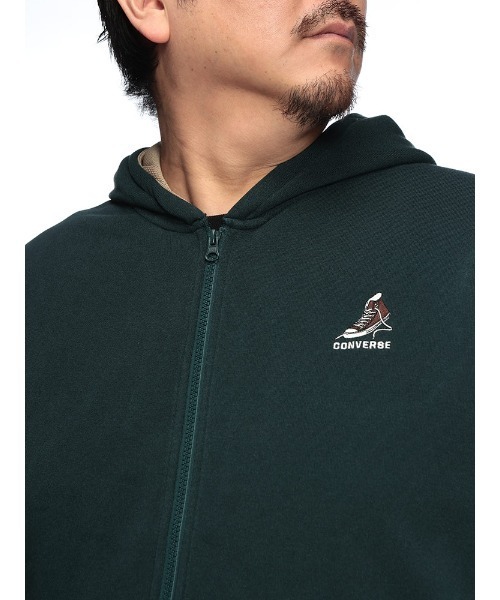 CONVERSE（コンバース） パーカー 裏起毛 フルジップ スウェット