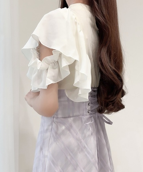 「mily bilet」 ドッキングワンピース SMALL ブラック レディース_画像9