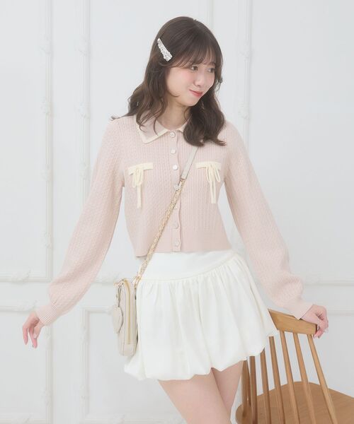 MAJESTIC LEGON（マジェスティックレゴン） カーディガン バイカラー