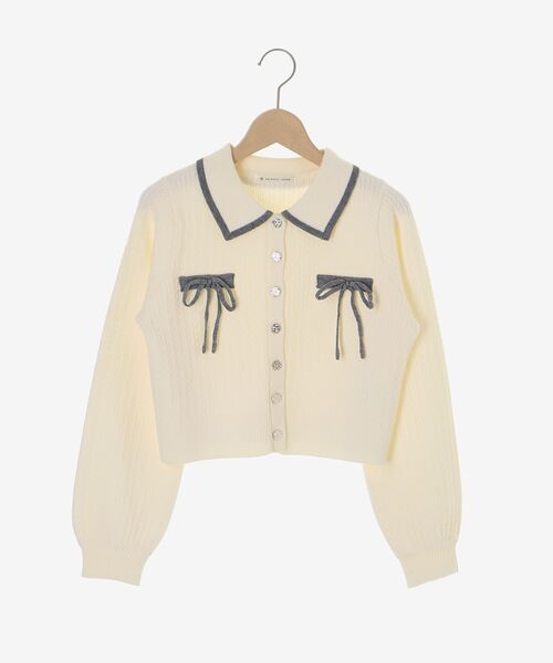 MAJESTIC LEGON（マジェスティックレゴン） カーディガン バイカラー