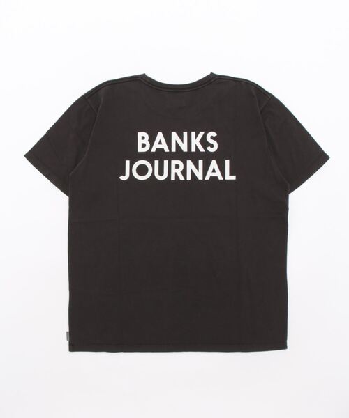 「BANKS」 半袖Tシャツ X-LARGE ブラック メンズ_画像2