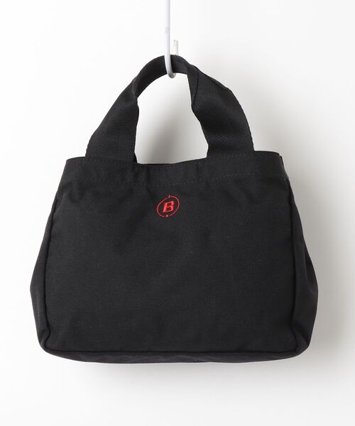 BRIEFING ブラック バッグ BRIEFING（ブリーフィング） 刺繍ハンドバッグ - ブラック メンズ