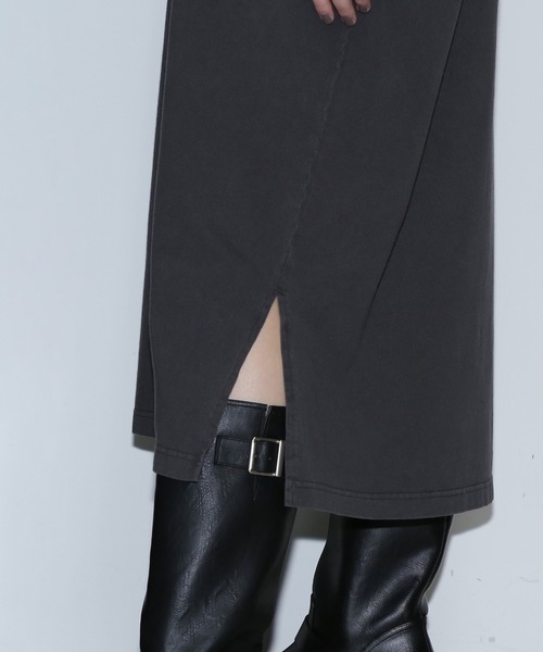 「ROSE BUD」 半袖ワンピース ONE SIZE ブラック レディース_画像8