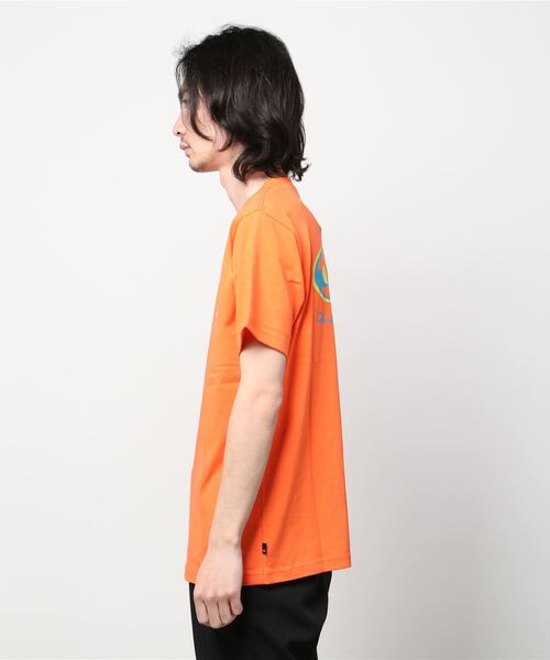 「Quiksilver」 半袖Tシャツ L オレンジ メンズ_画像2