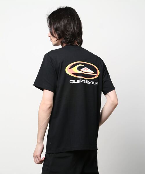 「Quiksilver」 半袖Tシャツ L オレンジ メンズ_画像5