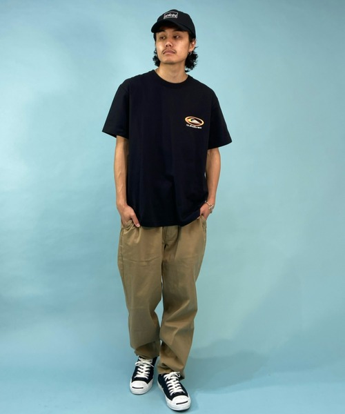 「Quiksilver」 半袖Tシャツ L オレンジ メンズ_画像7