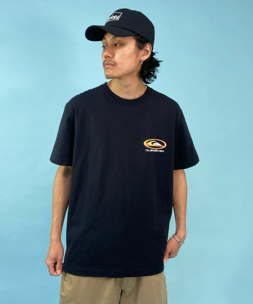 「Quiksilver」 半袖Tシャツ L オレンジ メンズ_画像8