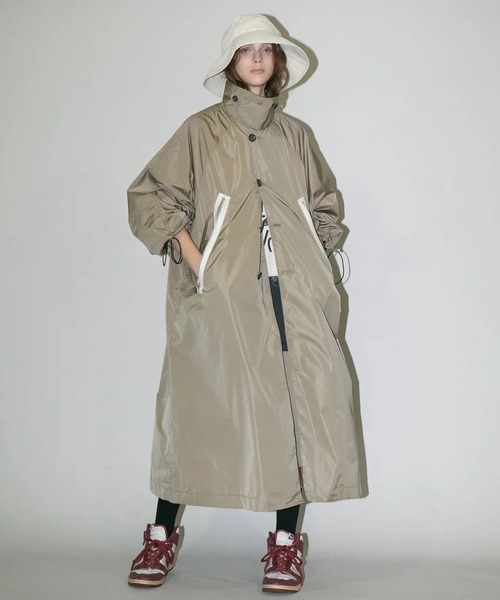 ジャケット・アウター mybeautifullandlet NYLON TAFFETA COAT my beautiful landlet（マイビューティフルランドレット） コート