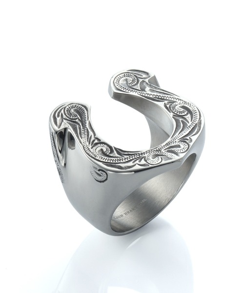 「LION HEART」 リング - シルバー メンズ_画像6