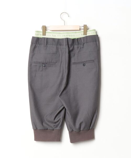 「FRAPBOIS half」 パンツ 1 グレー レディース_画像2