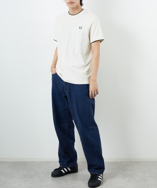 FRED PERRY（フレッドペリー） tシャツ ワンポイントロゴ刺繍 ティップ