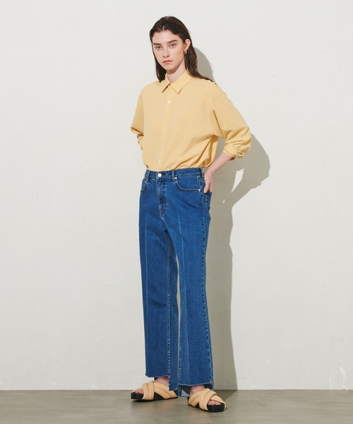 「N.O.R.C by the line」 デニムパンツ 26 ブラック レディース_画像8