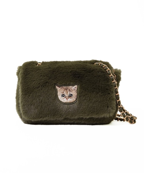 「PAUL & JOE ACCESSOIRES」 ショルダーバッグ FREE グリーン レディース_画像8