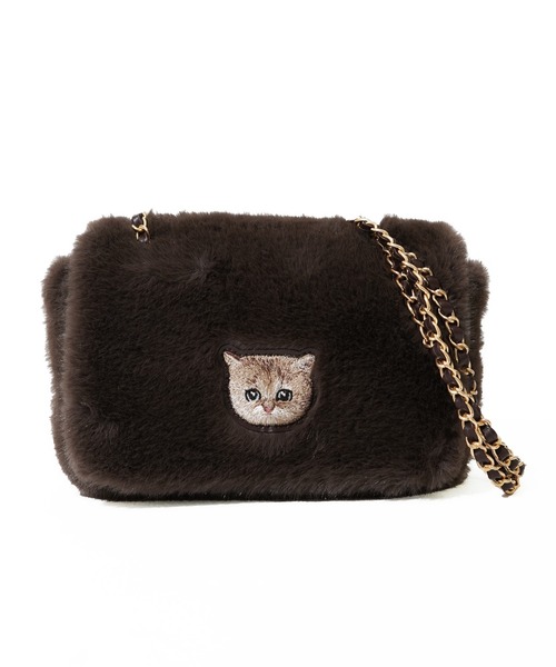 「PAUL & JOE ACCESSOIRES」 ショルダーバッグ FREE グリーン レディース_画像9