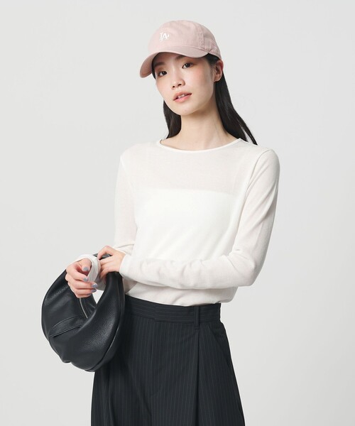AP STUDIO【CINOH】ハイツイストロングスリーブTシャツ/グレー AP STUDIO（エーピーストゥディオ）の「【CINOH/チノ】ハイツイスト