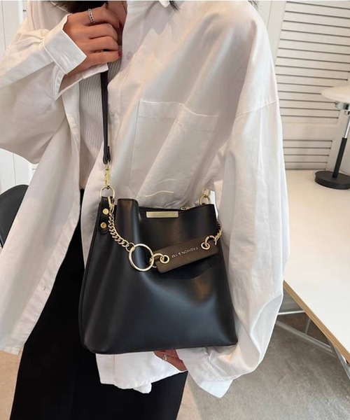 「pumpkin port」 ショルダーバッグ FREE ブラック レディース_画像6