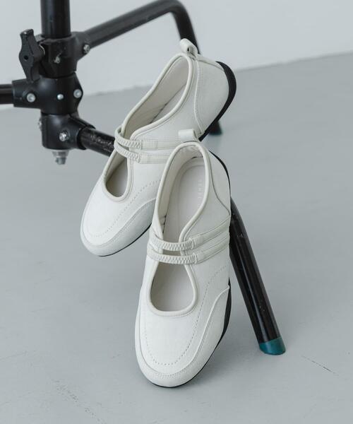 バレエシューズ パンプス 「軽量」フラットソールバレエスニーカーの画像
