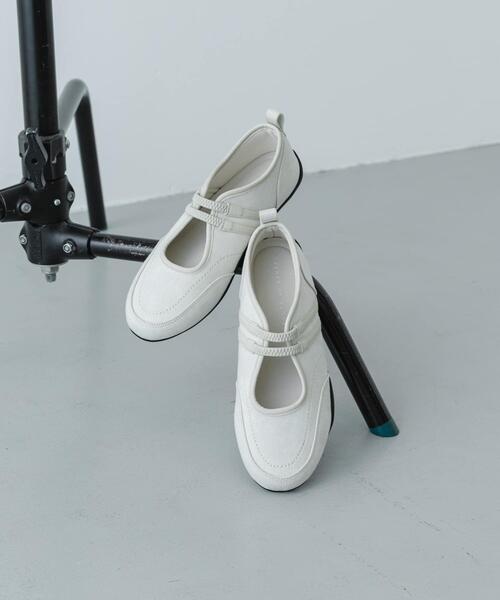 バレエシューズ パンプス 「軽量」フラットソールバレエスニーカーの画像