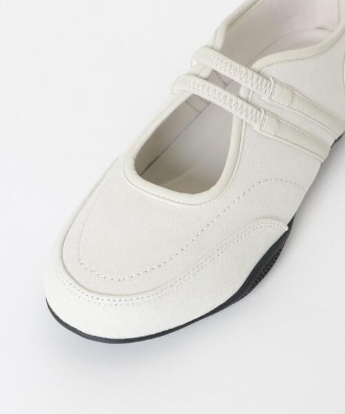 バレエシューズ パンプス 「軽量」フラットソールバレエスニーカーの画像