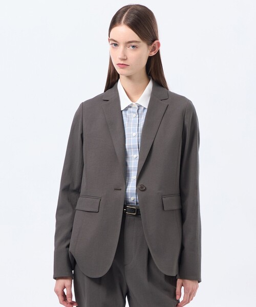 uvカット ジャケット テーラードジャケット 「MP STANDARD JACKET」DRY OXFORD製 レディースの画像