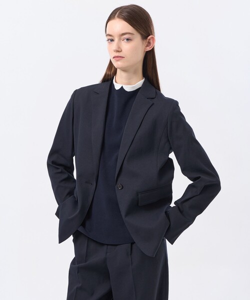 uvカット ジャケット テーラードジャケット 「MP STANDARD JACKET」DRY OXFORD製 レディースの画像