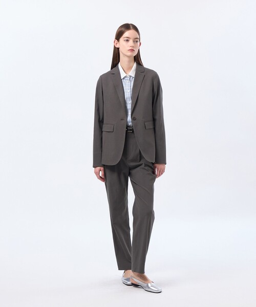 uvカット ジャケット テーラードジャケット 「MP STANDARD JACKET」DRY OXFORD製 レディースの画像