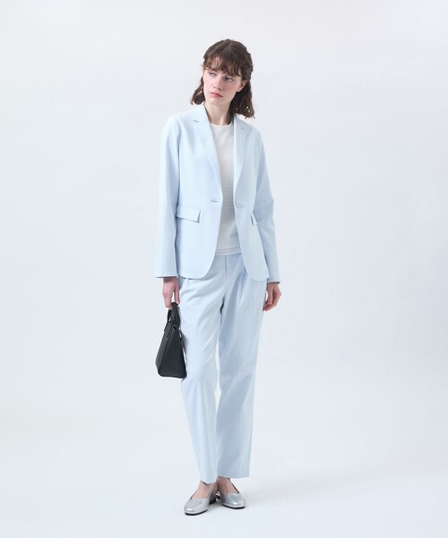 uvカット ジャケット テーラードジャケット 「MP STANDARD JACKET」DRY OXFORD製 レディースの画像