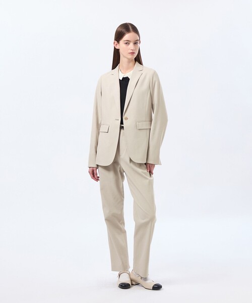 uvカット ジャケット テーラードジャケット 「MP STANDARD JACKET」DRY OXFORD製 レディースの画像