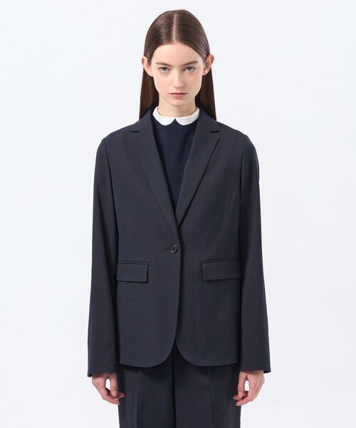 uvカット ジャケット テーラードジャケット 「MP STANDARD JACKET」DRY OXFORD製 レディースの画像
