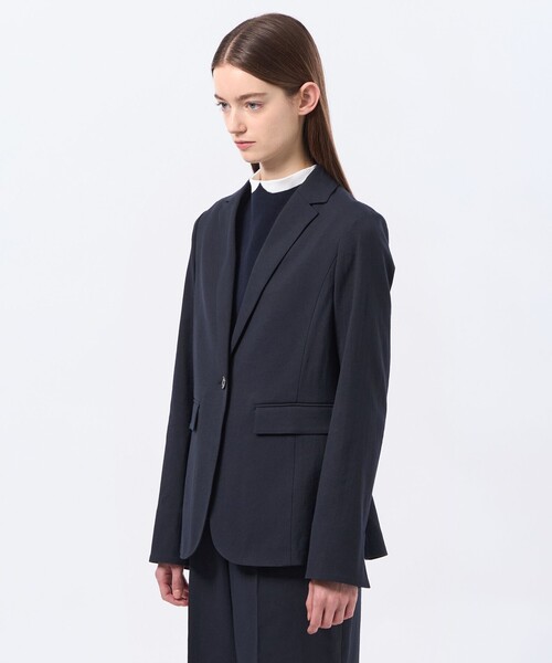 uvカット ジャケット テーラードジャケット 「MP STANDARD JACKET」DRY OXFORD製 レディースの画像