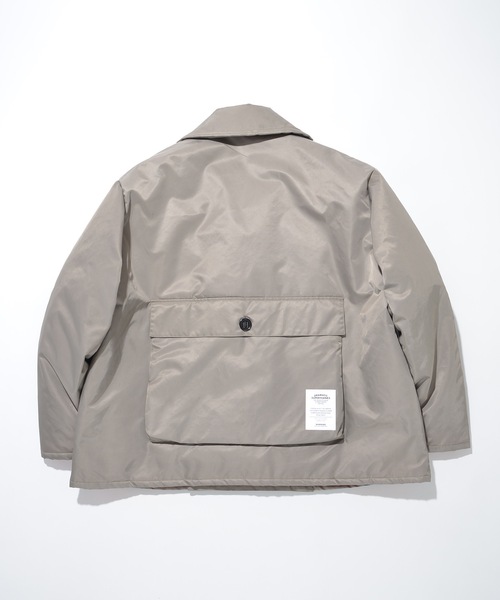 「SUPERTHANKS」 ピーコート M ネイビー メンズ_画像3