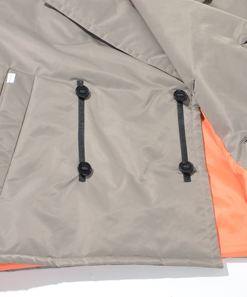 「SUPERTHANKS」 ピーコート M ネイビー メンズ_画像7