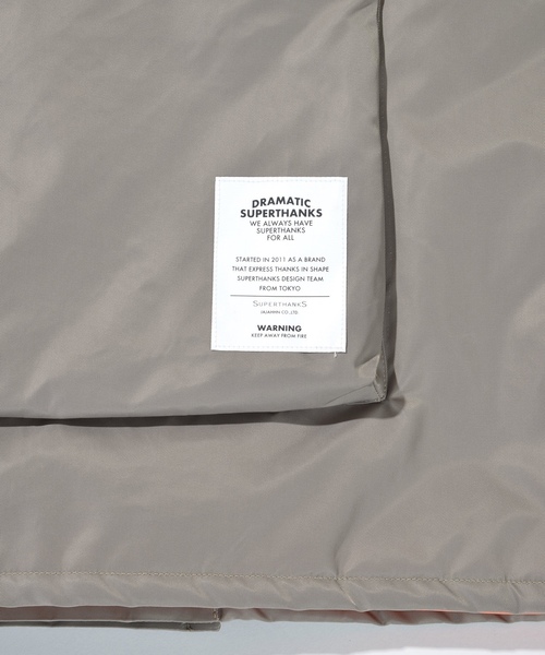 「SUPERTHANKS」 ピーコート M ネイビー メンズ_画像8