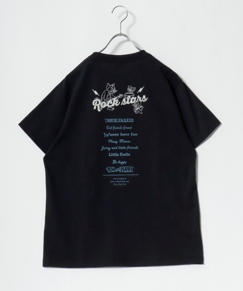 tシャツ 半袖 2026SS Tom＆Jerry/トムとジェリー カレッジ フロント